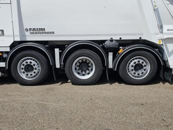 DAF CF 410 8X2/6 FAUN / BEKKER LAGRAM 16m3 / WAS INSTALLATIE